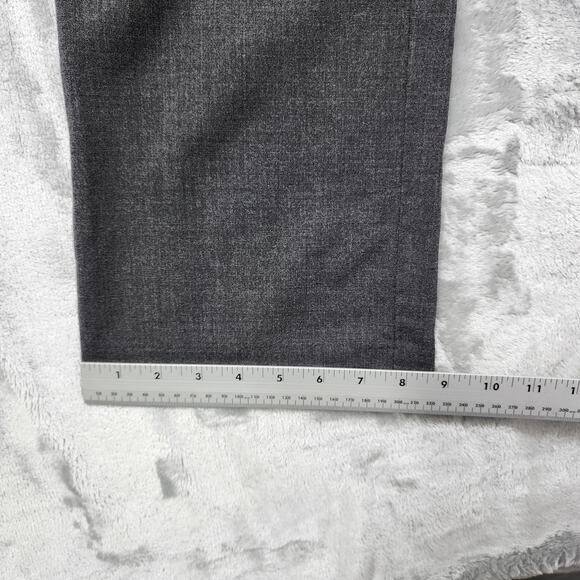 Banana Republic Pants Womens 6 Gray Italian Stretch Wool High Rise Wide Leg - Picture 9 of 10